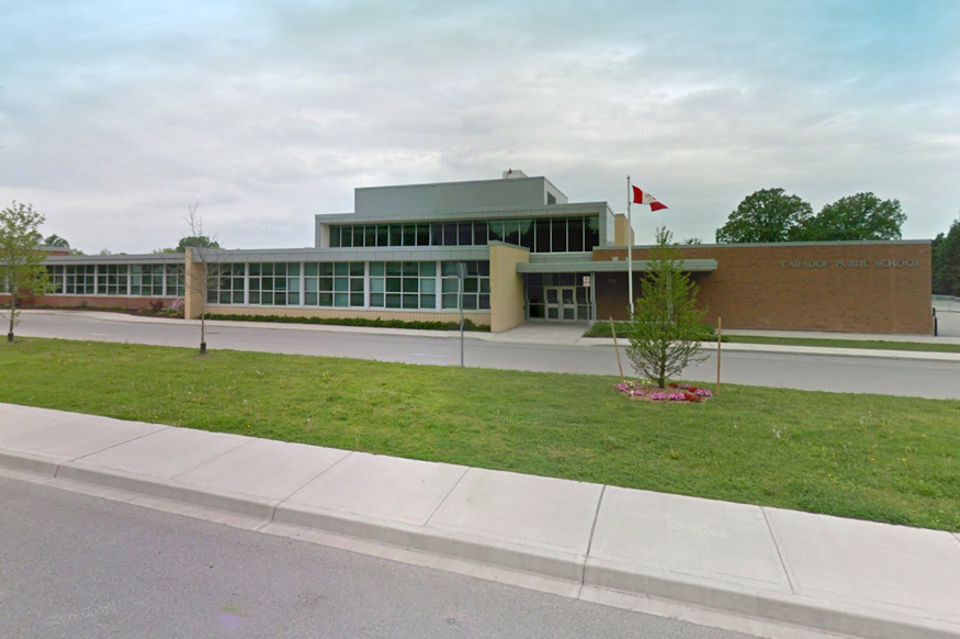 File photo of Caradoc Public School at 714 Bowan St., Mt. Brydges, Ont.