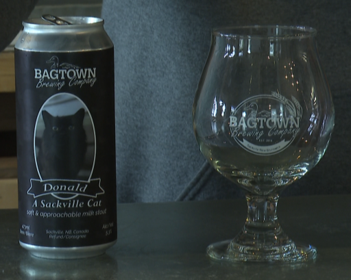A New Brunswick brewery made a new beer to honour Donald.
