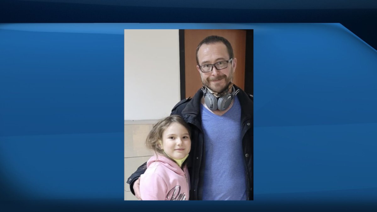 Justin Coutts (R) and his daughter Teaghan, in an undated photo.