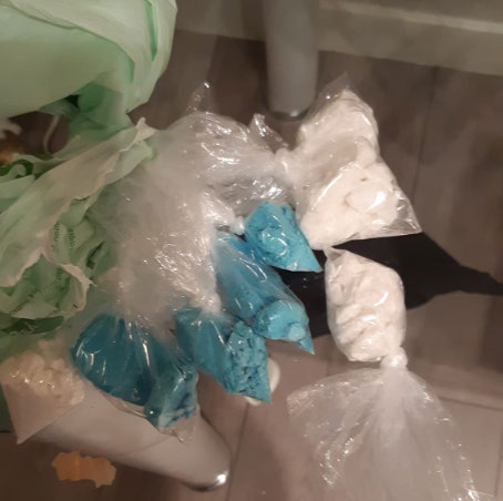 Drugs seized by Calgary police.