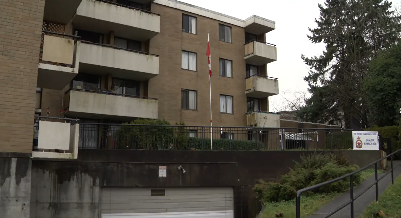 B.C. Legion facing holiday eviction from building it helped build on land it donated