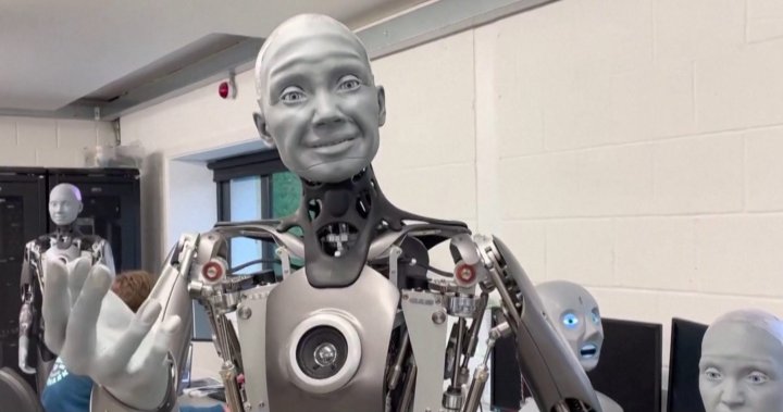 Meet Ameca, the remarkable (and not at all creepy) human-like robot