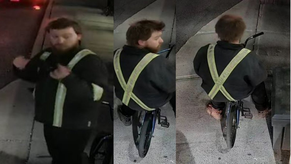 Ottawa police released these photos of one of two suspects in an alleged hate-motivated assault near South Keys on Nov. 10, 2021.