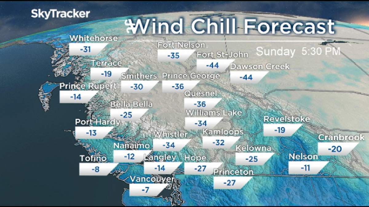 Unseasonably cold temperatures to chill the Okanagan - image