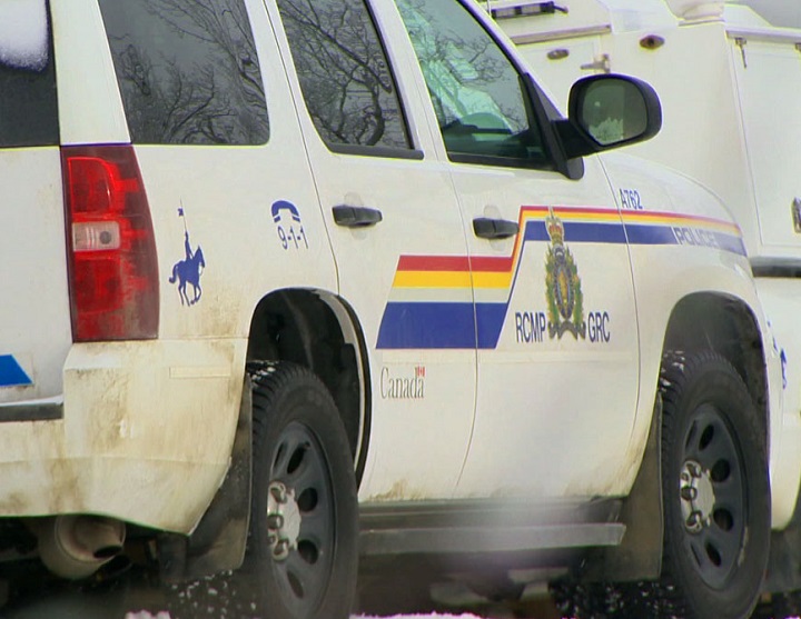A file photo of a RCMP vehicle in winter.
