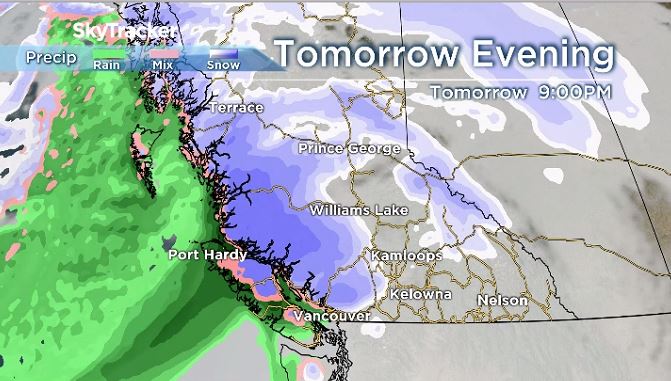 B.C. To Welcome 2022 With More Snow Amid Winter Storm Warning ...