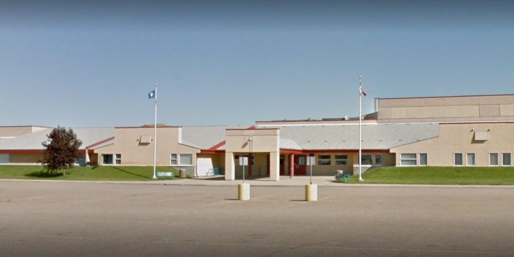 File: A screen grab from Google Maps of Eagle Butte High school in Dunmore, Alta.