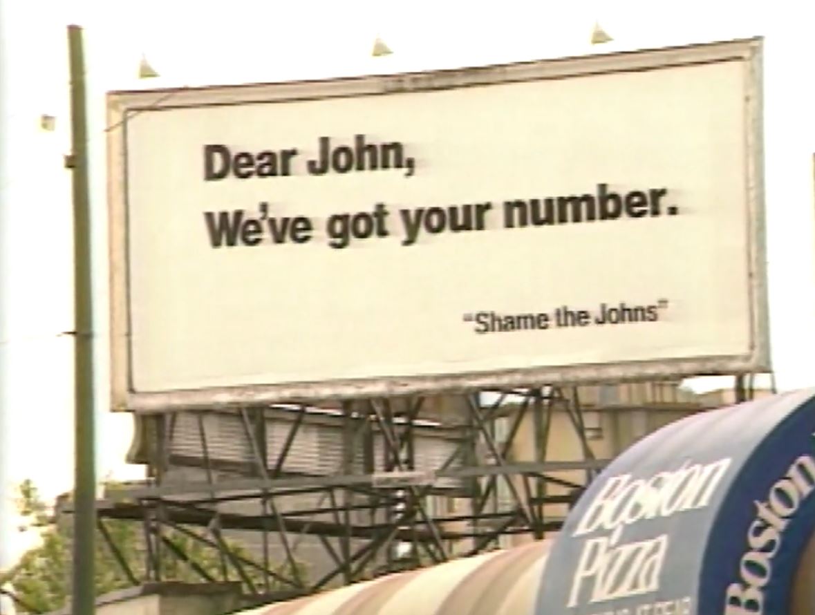 The Shame the Johns groups was formed to campaign against sex workers and their customers.