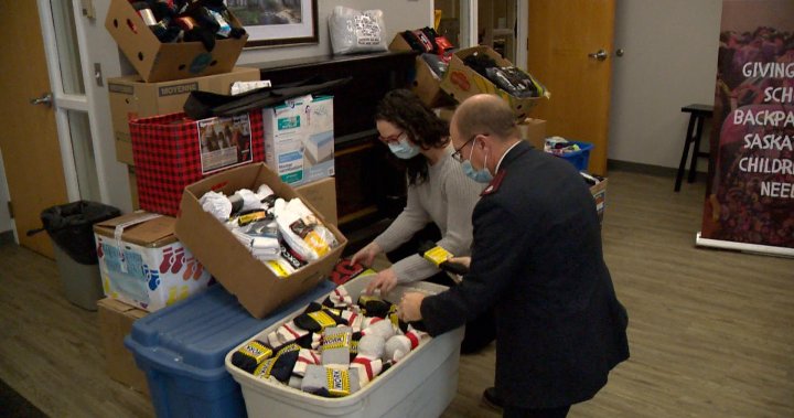 Over 13K pairs of socks donated to Salvation Army in Saskatchewan