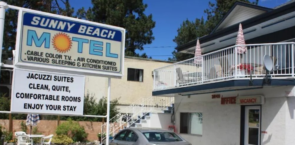 Sunny Beach Motel is one of three motels in Penticton that have gone into receivership. 