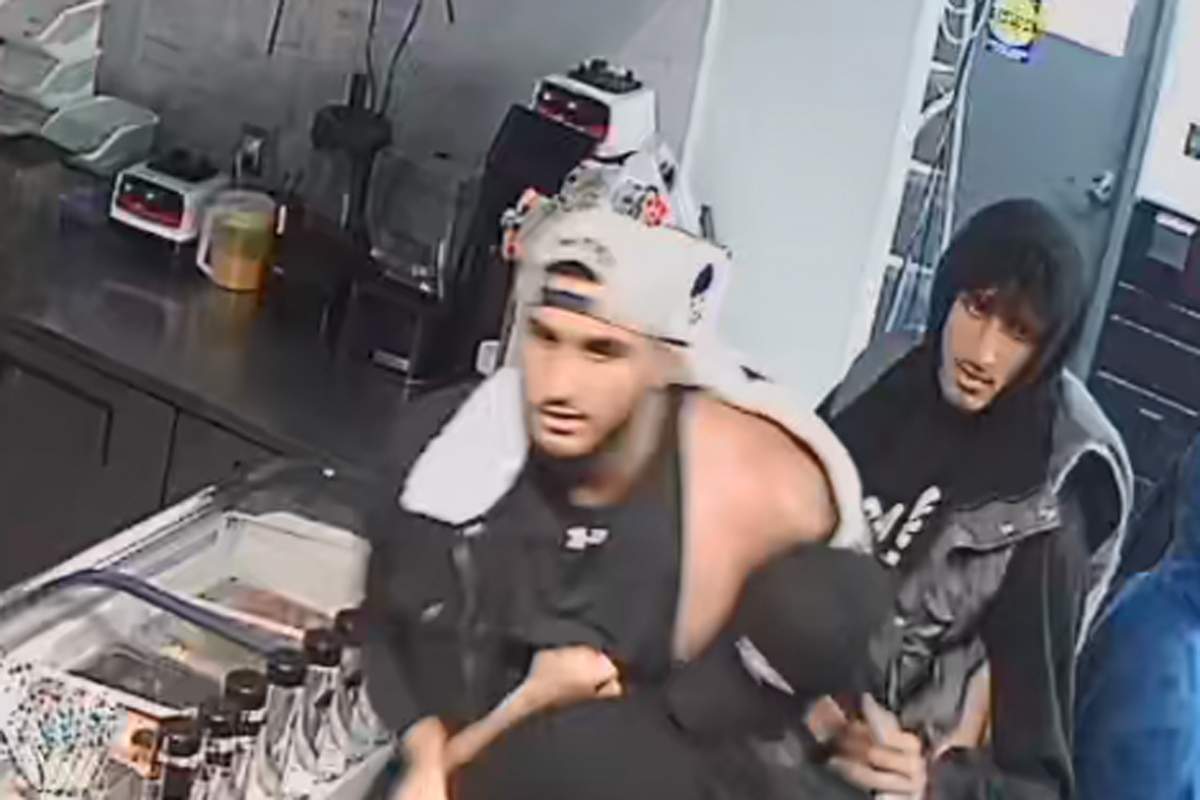 Waterloo Regional Police have released an image of two people they are looking to speak with in connection with a stabbing in Waterloo in September.