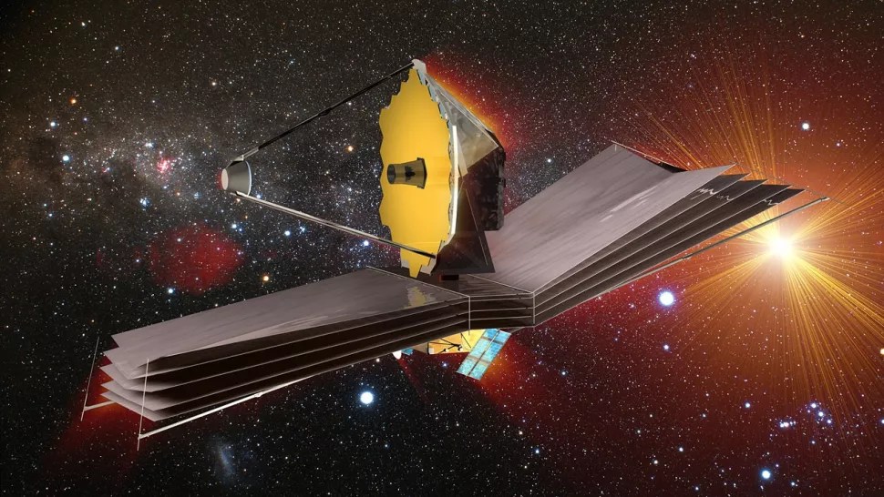 Il James Webb Space Telescope (JWST) della NASA orbiterà intorno al Sole a 1,5 milioni di km dalla Terra.