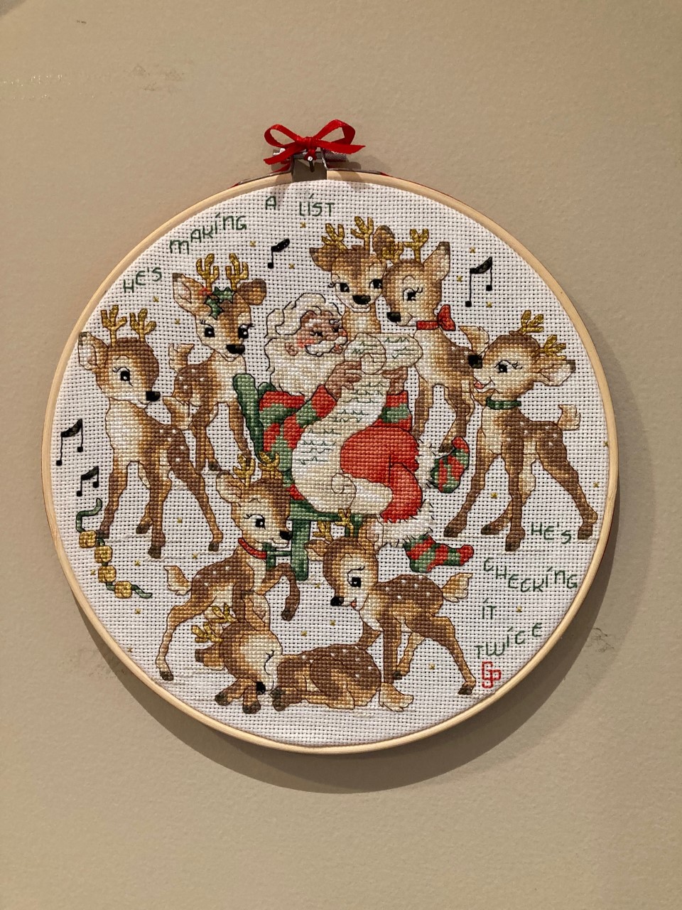 “I used to do a lot of cross-stitch years ago, but haven’t touched it for about 15 years. When the pandemic hit I pulled it out again.” — Glenda Pentland, Ladner, B.C.