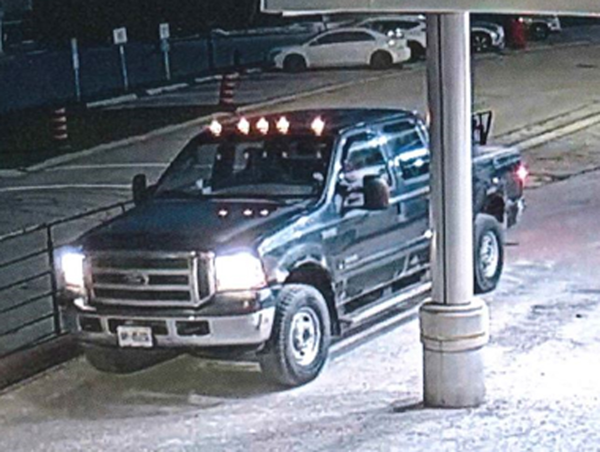 Huron County OPP are on the hunt for this pickup truck.