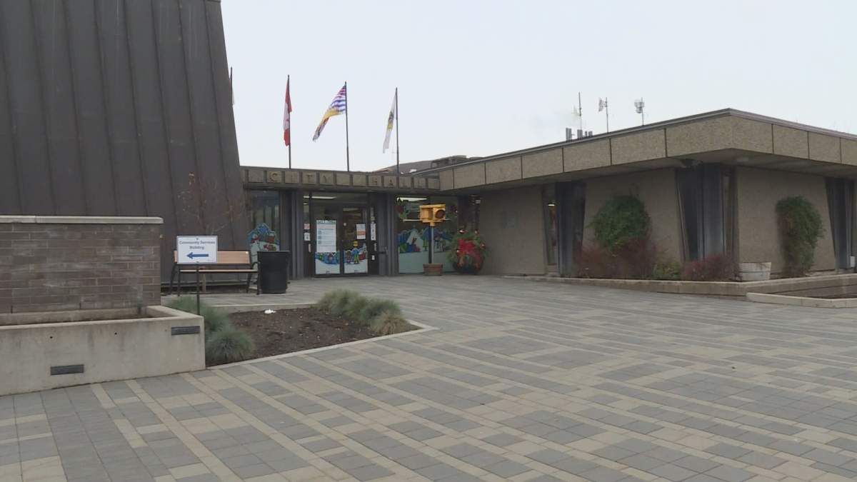 City Hall in Vernon, B.C.