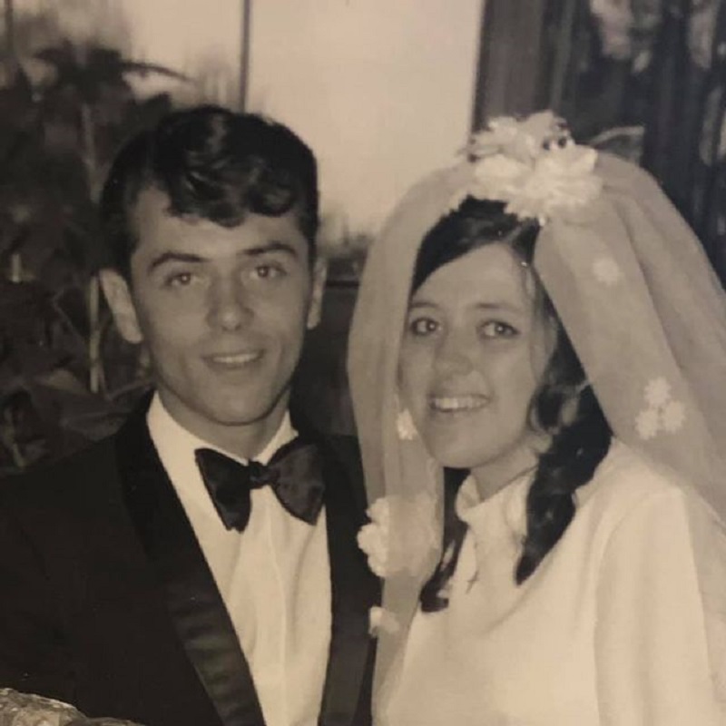 Ed and Carol Maggiacomo were married on May 29, 1971.