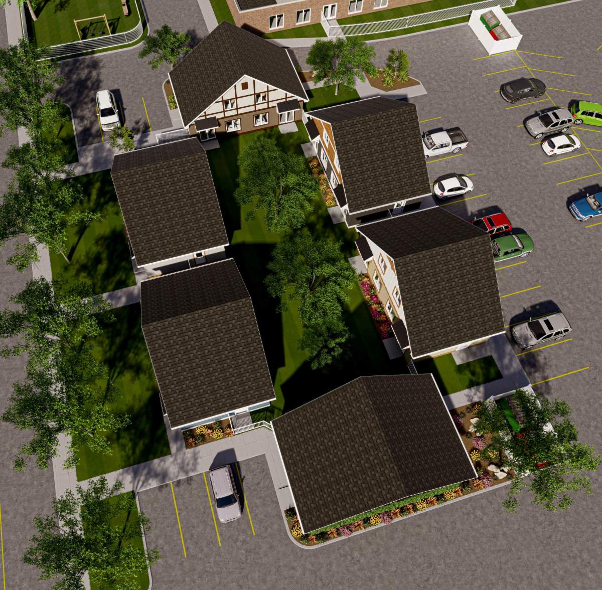 Lilium Village duplexes