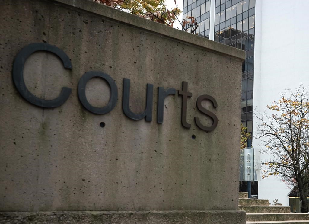 The B.C. Supreme Court is shown in Vancouver on Monday, Nov. 1, 2021.&nbsp;B.C. Supreme and provincial courts are postponing in-person trials this week as they work with public health officials to update their COVID-19 safety policy. THE CANADIAN PRESS/Darryl Dyck.