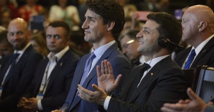 Ukrainian president welcomes Canadian loan of $120M, calls it ‘special partnership’