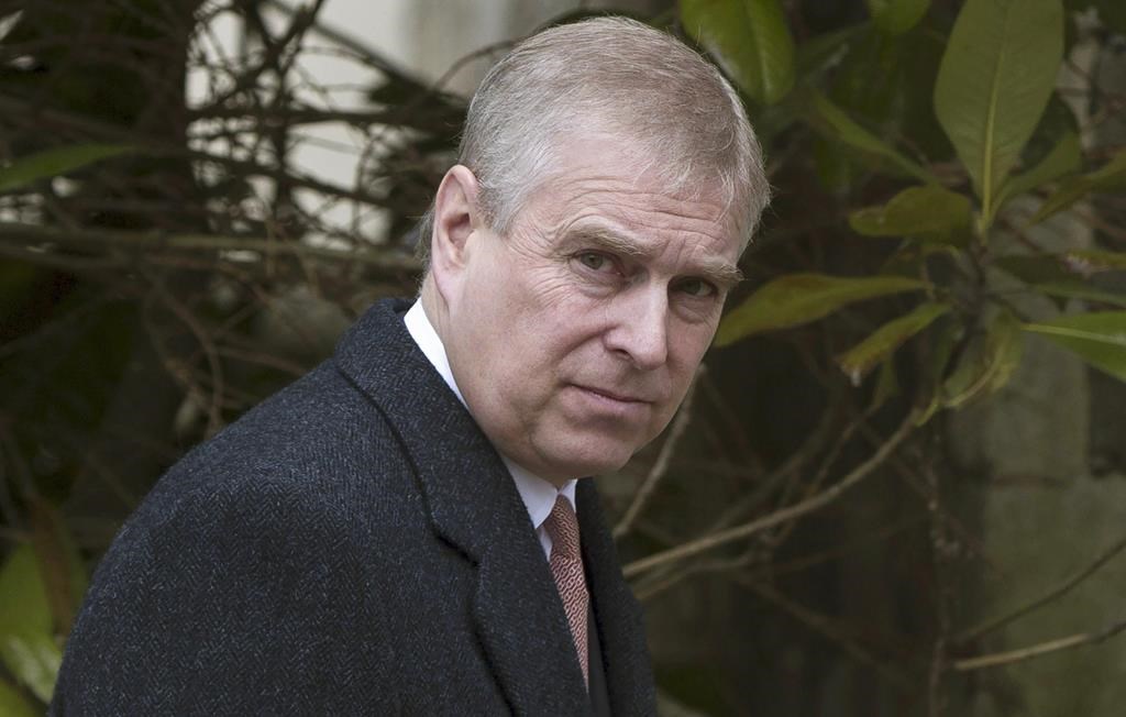 Britain’s Prince Andrew is photographed on Aug. 11, 2021.