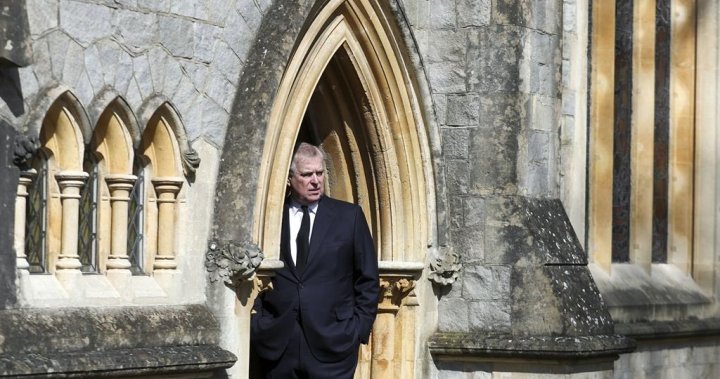 Prince Andrew renounces military titles, patronages ahead of lawsuit