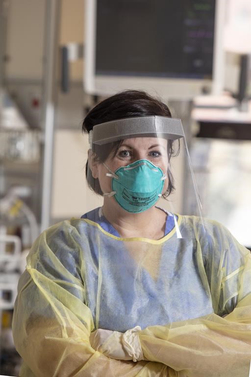 Dr. Sarah McMullen is shown in a handout photo. For intensive care doctor Sarah McMullen, the Omicron wave seems like a twisting, turning carnival ride, where she’s left to wonder when she’ll step off. THE CANADIAN PRESS/HO-Nova Scotia Health-Len Wagg **MANDATORY CREDIT**