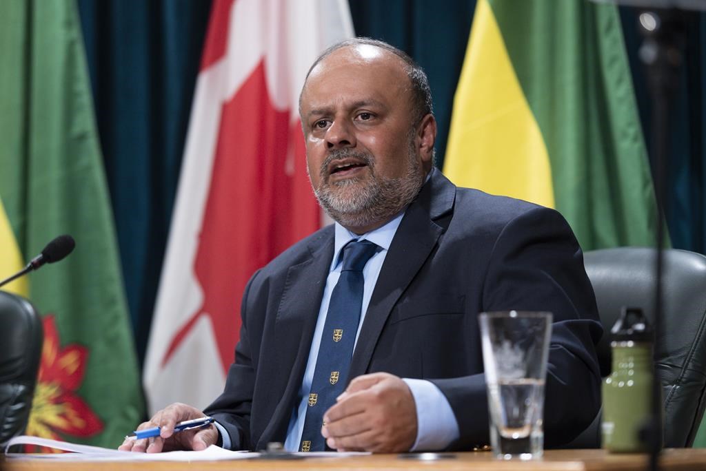 During Wednesday's PEOC briefing, Saskatchewan's top doctor is urging residents to get their booster shots amid the rise of COVID-19 cases. 