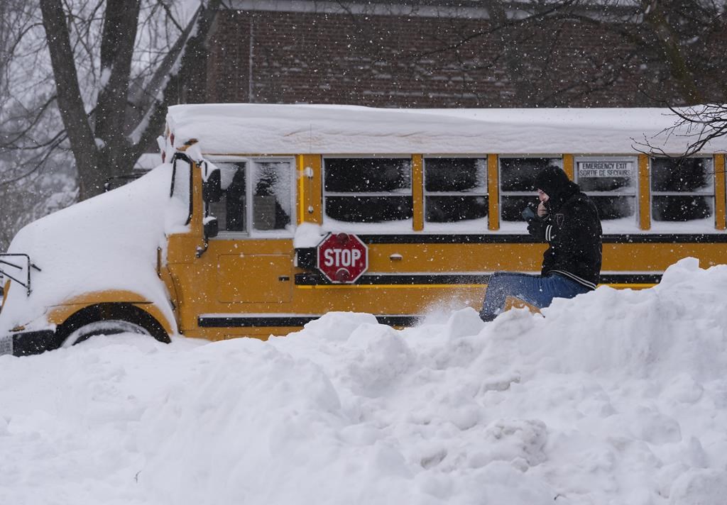 School bus cancellations in the Greater Toronto Area for Thursday