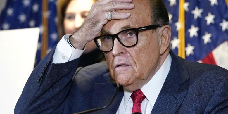 Rudy Giuliani says grocery store assault could have killed him — but footage raises doubts