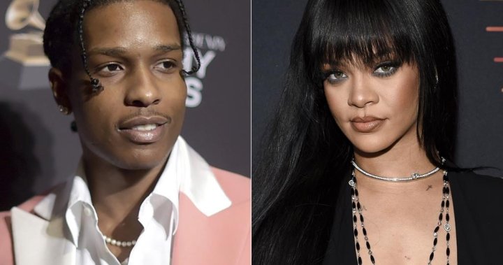 Rihanna announces she’s pregnant with her and A$AP Rocky’s first child