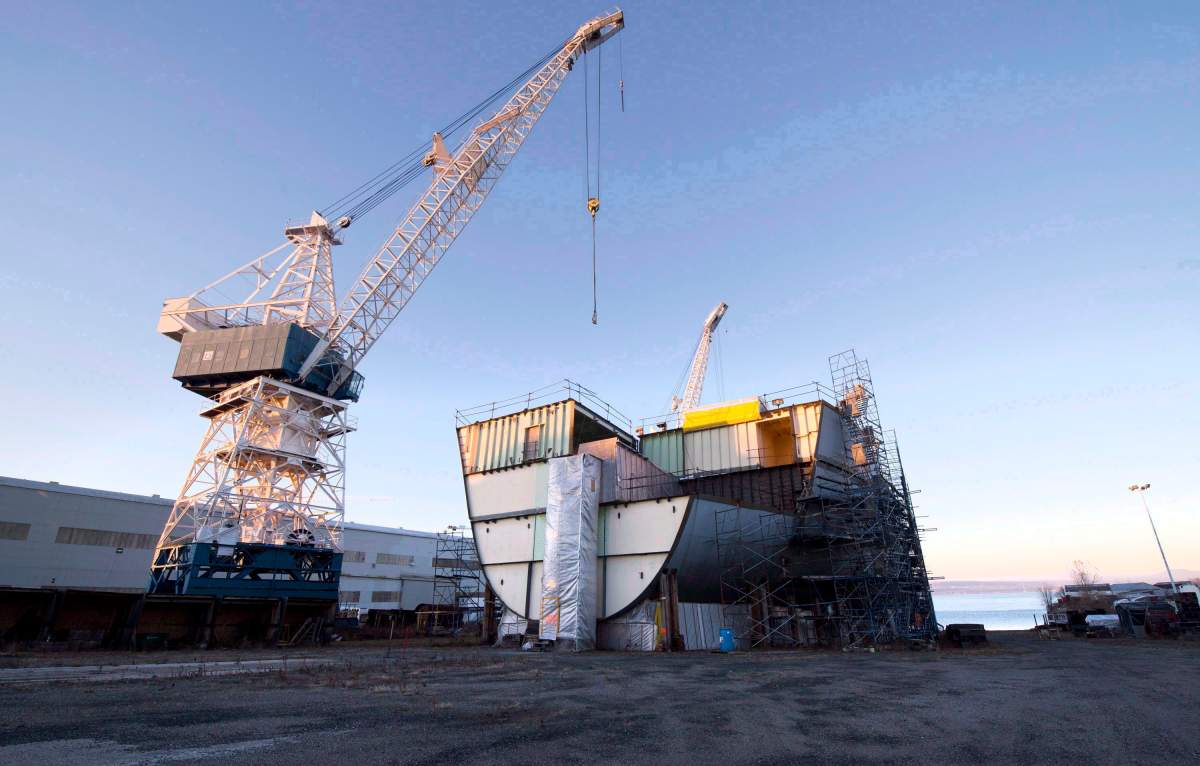 The federal government announced in December 2019 that Quebec shipyard Chantier Davie was the only company to qualify for a piece of that work, namely the construction of six much-needed icebreakers for the Canadian Coast Guard. 