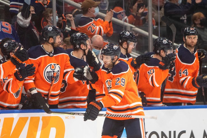 Leon Draisaitl knows what ‘Battle of Alberta’ Oilers win would mean for Edmonton