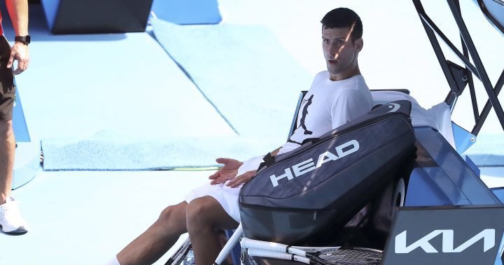 Novak Djokovic afirma que el agente cometió un error al llenar el formulario de viaje australiano