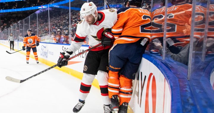 Los Edmonton Oilers colapsaron en tercer lugar ante los Senators – Edmonton