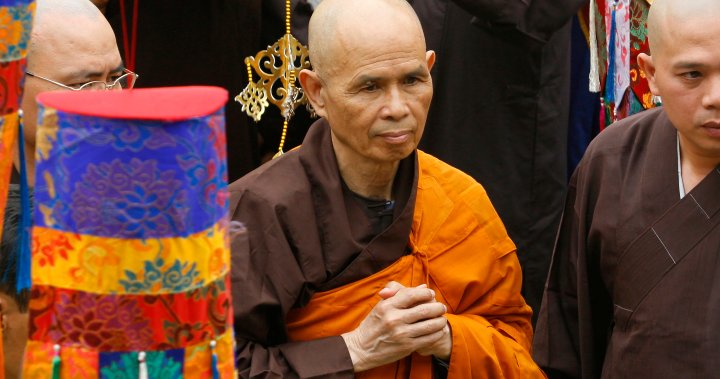 Thich Nhat Hanh, Zen Buddhist monk and mindfulness master, dead at 95