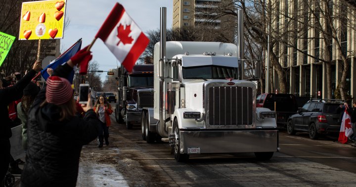 Rallies gather in Canadian cities in support of Ottawa trucker protest