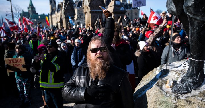 Ottawa trucker protest sparks questions about definition of ‘peaceful’ protest