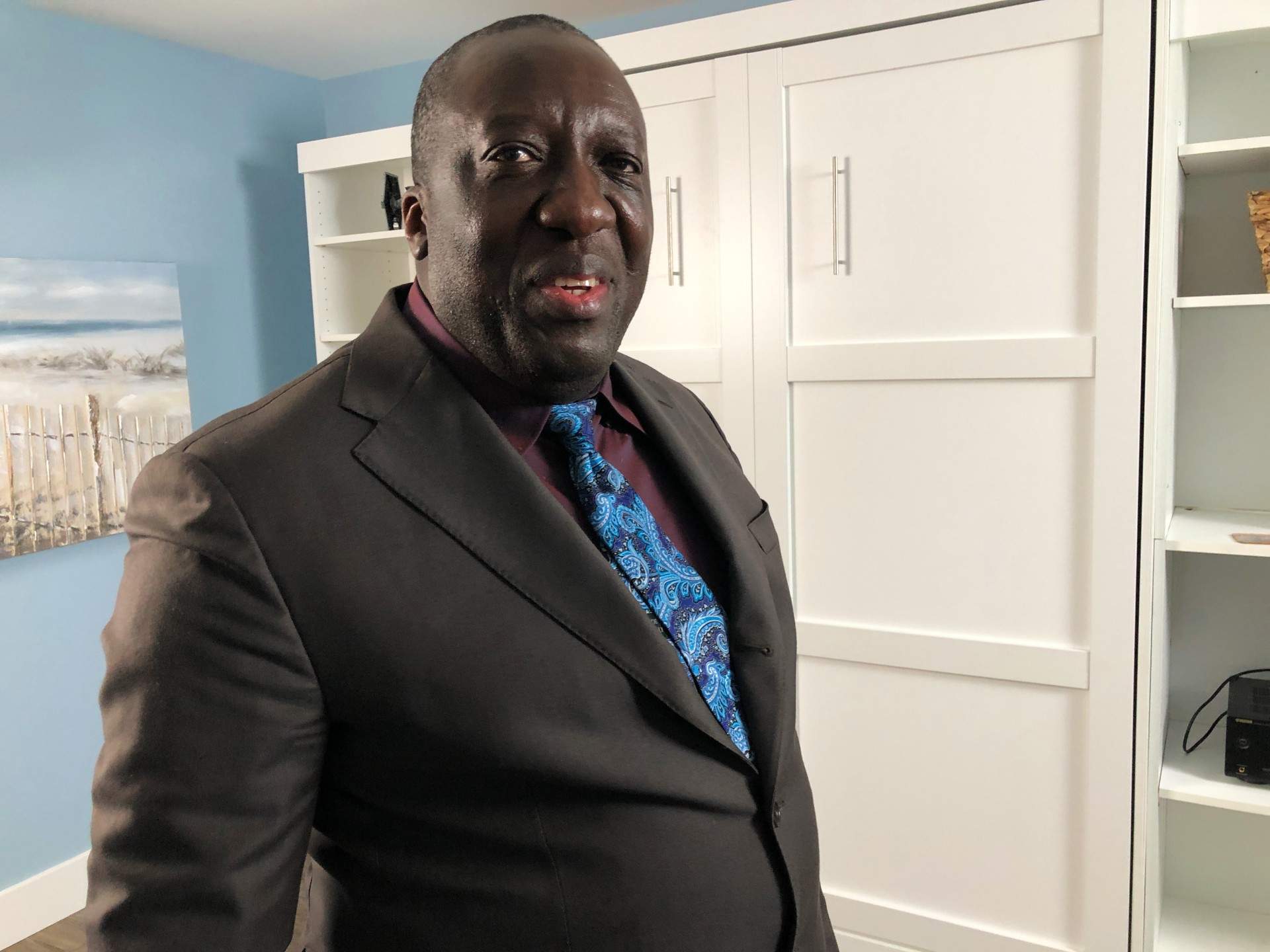 Dr. Jean-Robert Ngola is pictured in January 2022.