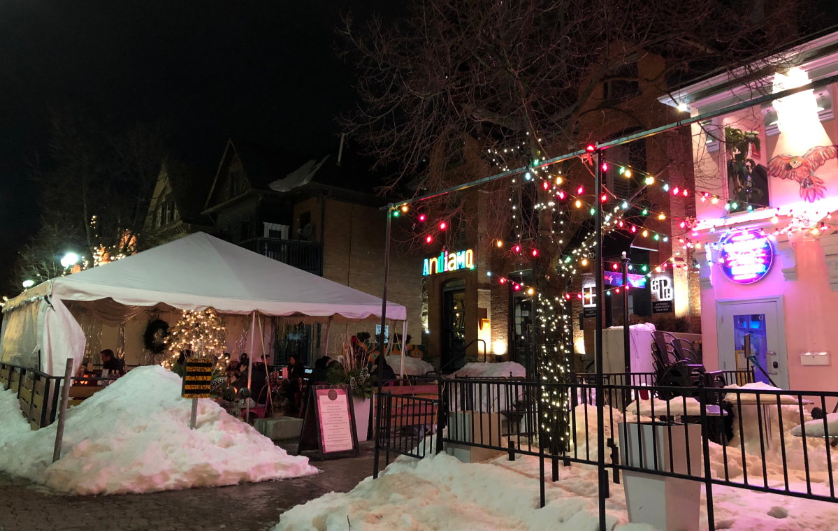 There's been a happy ending for a Hess Village restaurant who had the heaters for its outdoor patio stolen earlier this week.