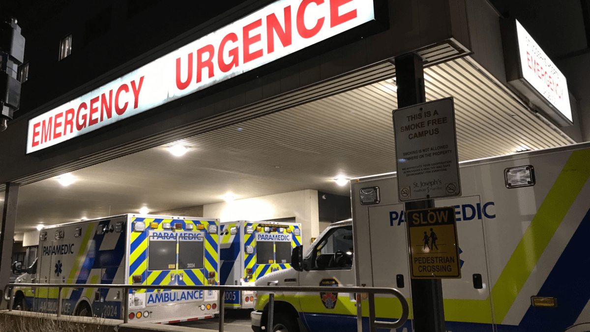 St. Joe's Hospital emergency in Hamilton