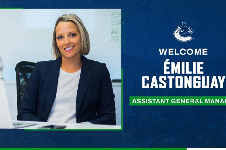 Vancouver Canucks name first ever female assistant general manager