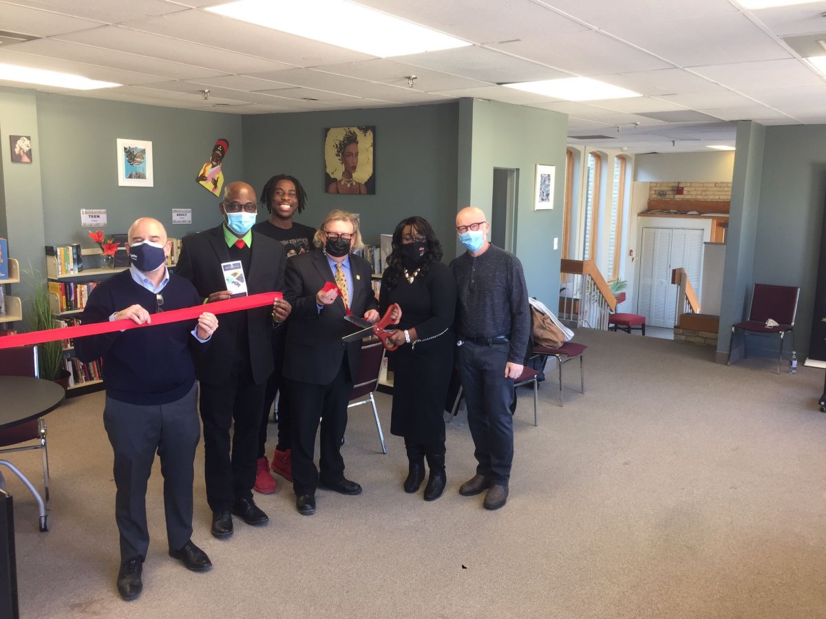 W.E.A.N. Black Community Centre officially opened the London Black Community Library on Jan. 31, 2022.
