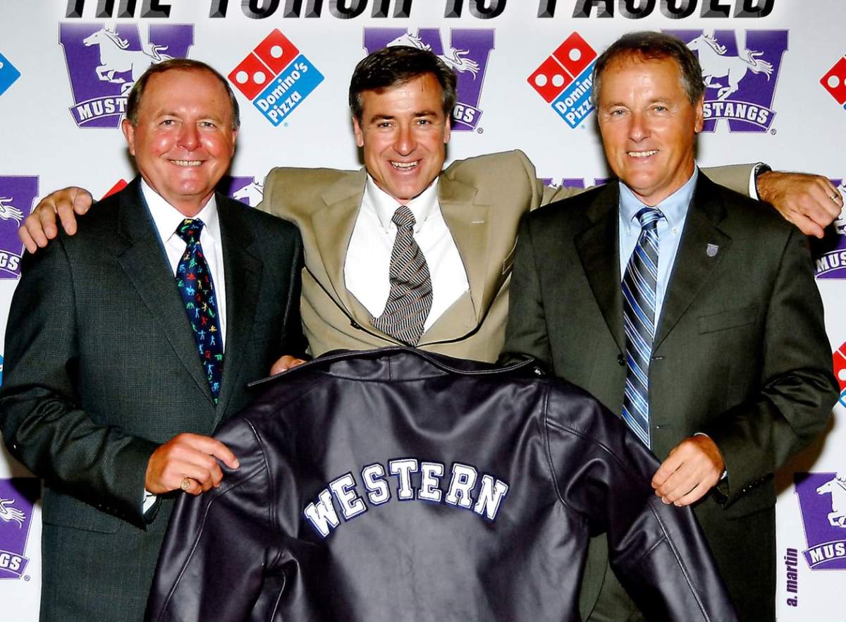 From left to right: Dr. Darwin Semotiuk, Greg Marshall and Larry Haylor.