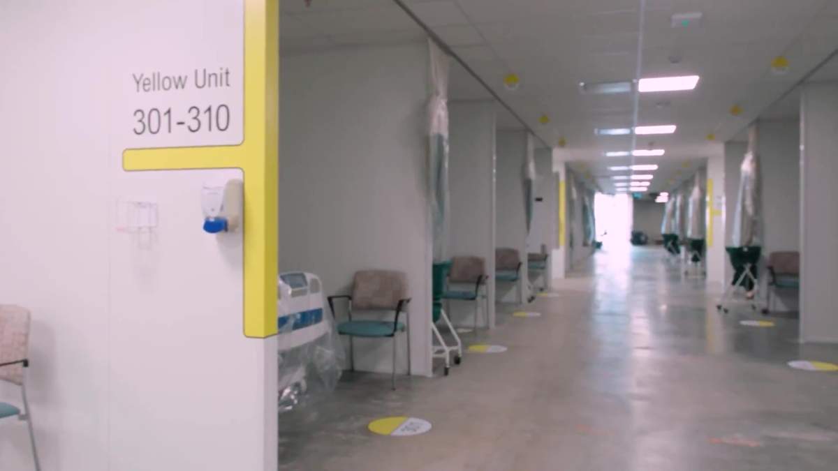 Kaye Edmonton Clinic COVID-19 pandemic response unit