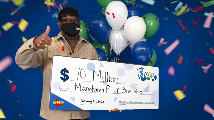 Brampton, Ont. father says he won $70 million Lotto Max jackpot from 'quick  pick' ticket - Toronto | Globalnews.ca