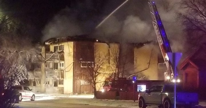 Sask. woman recalls escape from North Battleford apartment building fire