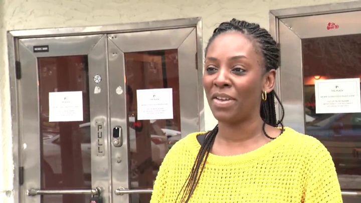 Fatima Allie Dobrowolski talks about the Plaza Theatre reopening.