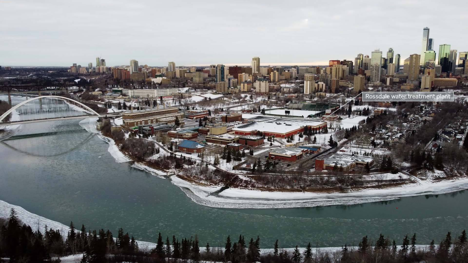 Edmonton river valley