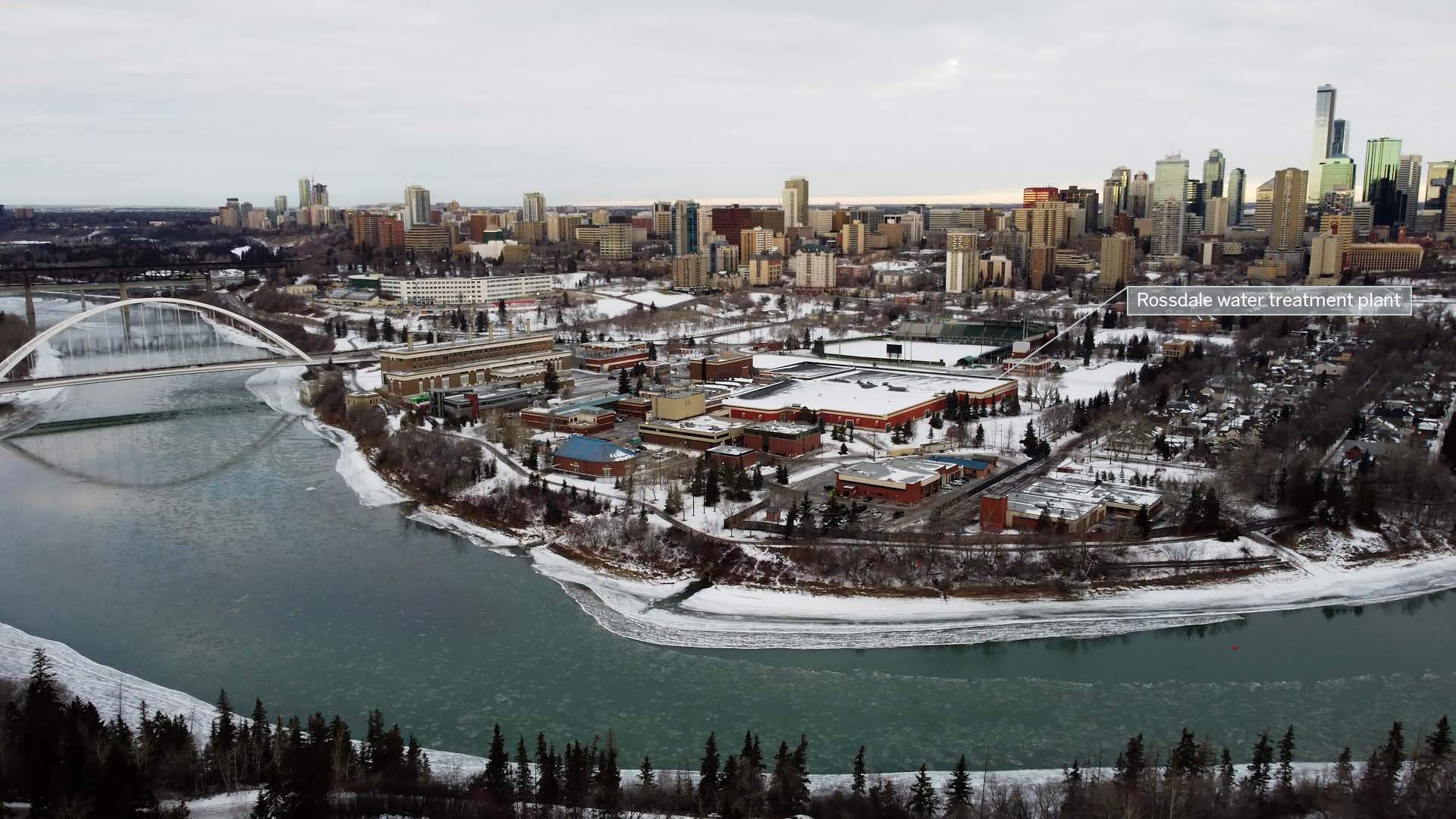Edmonton river valley