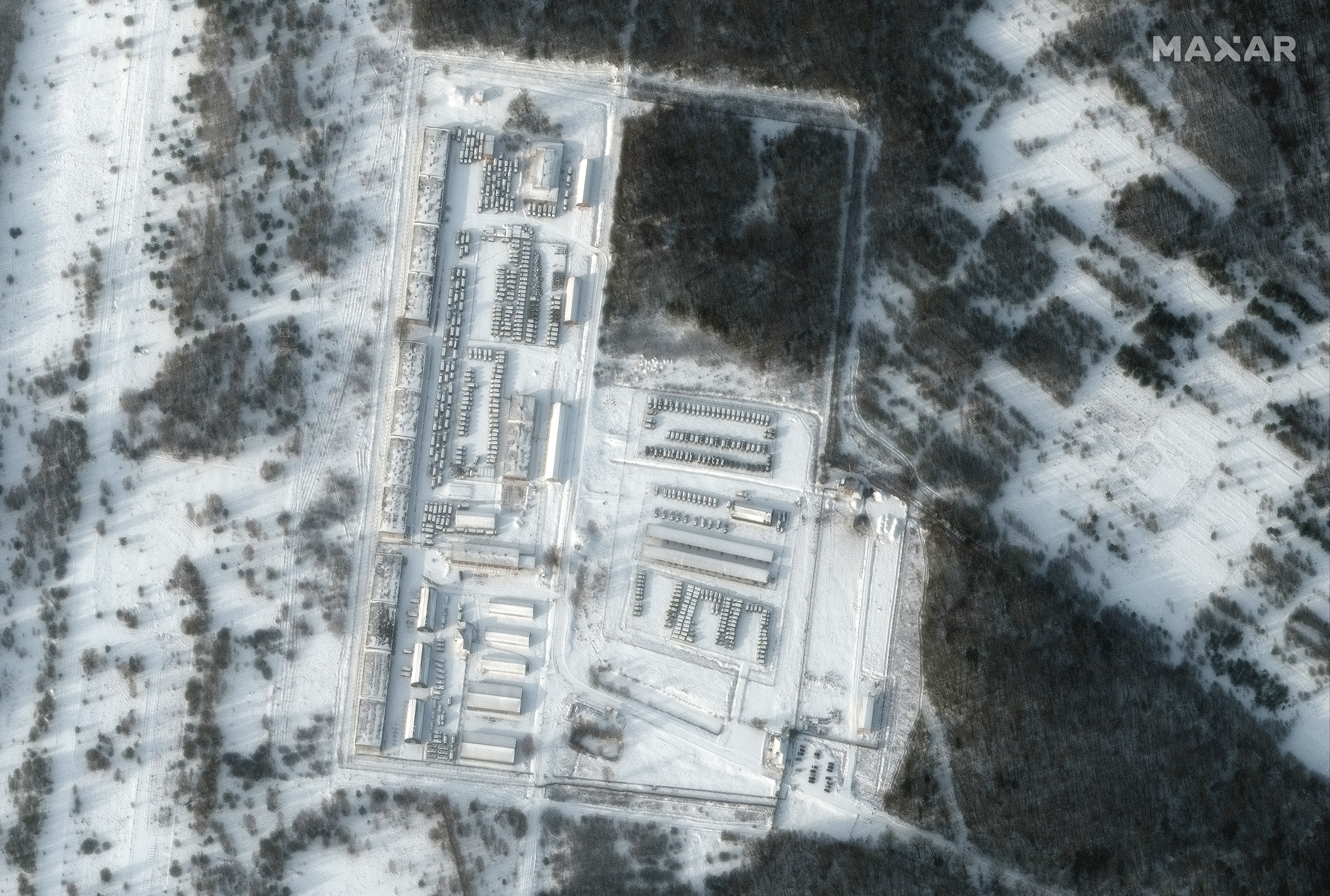 In photos: Russian military buildup near Ukraine's borders